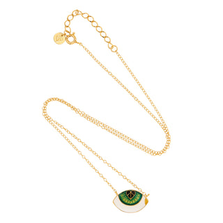 Eye Sea You Necklace Emerald