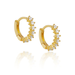 Little Zircon Hoops Gold